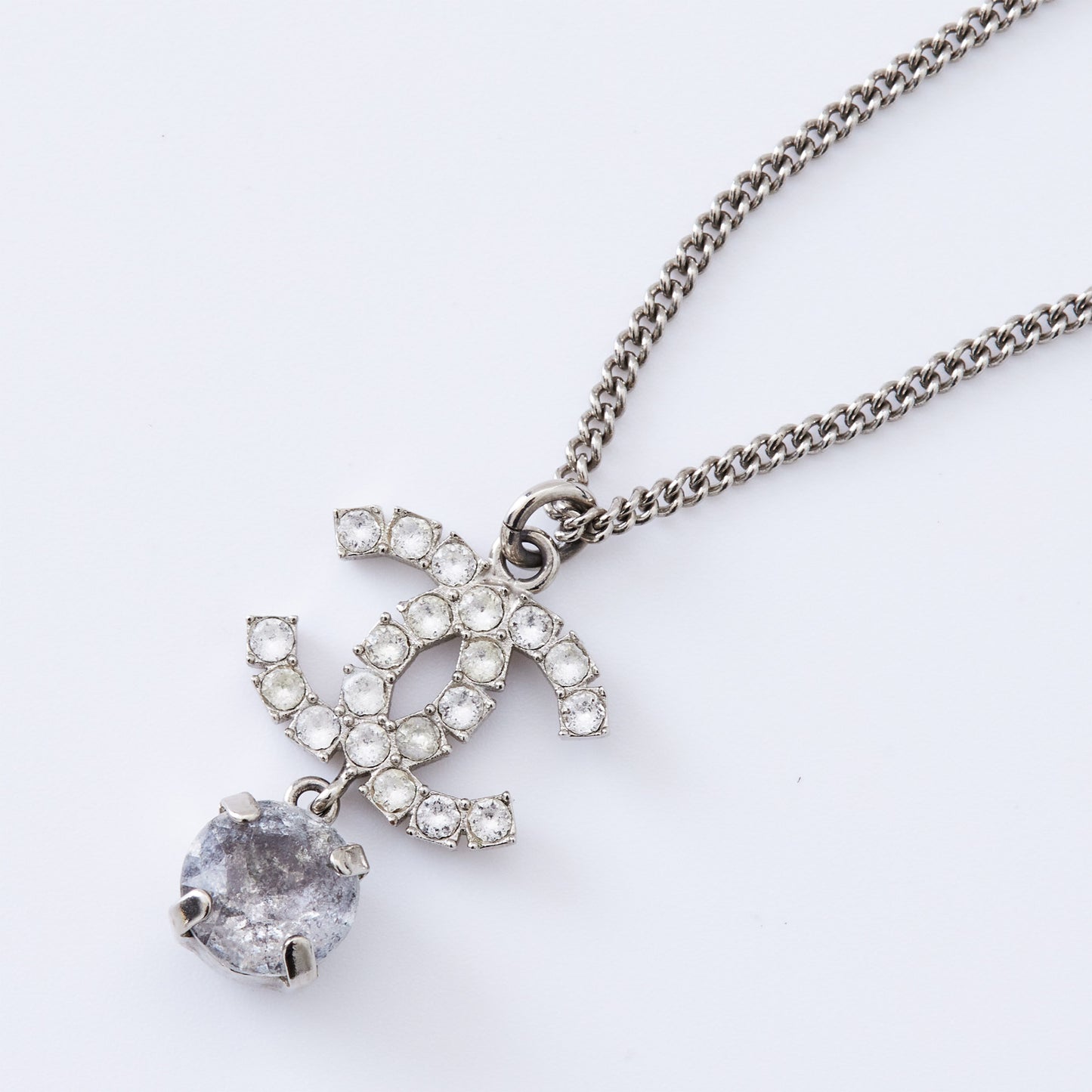 ココマーク1Pストーンネックレス