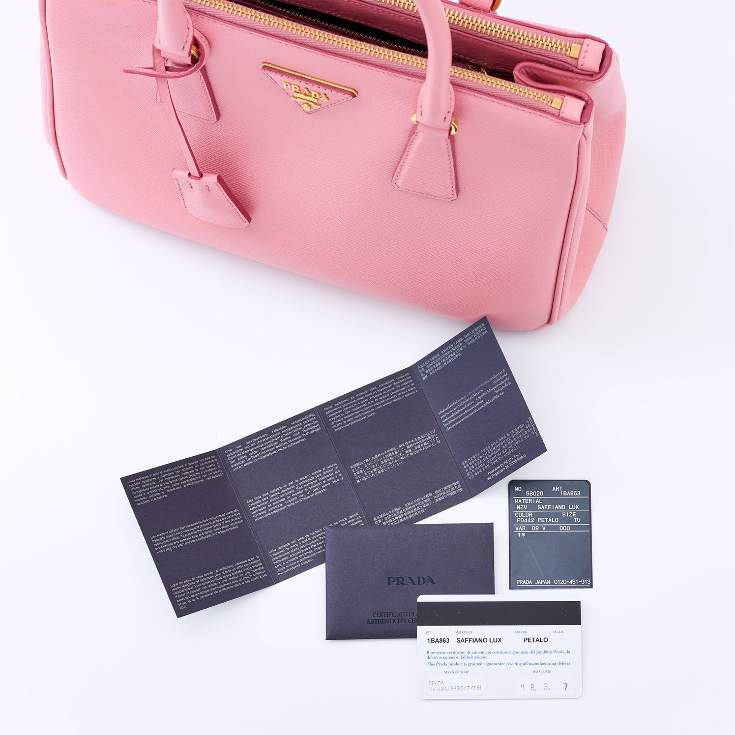 ガレリアサフィアーノ2WAYバッグ