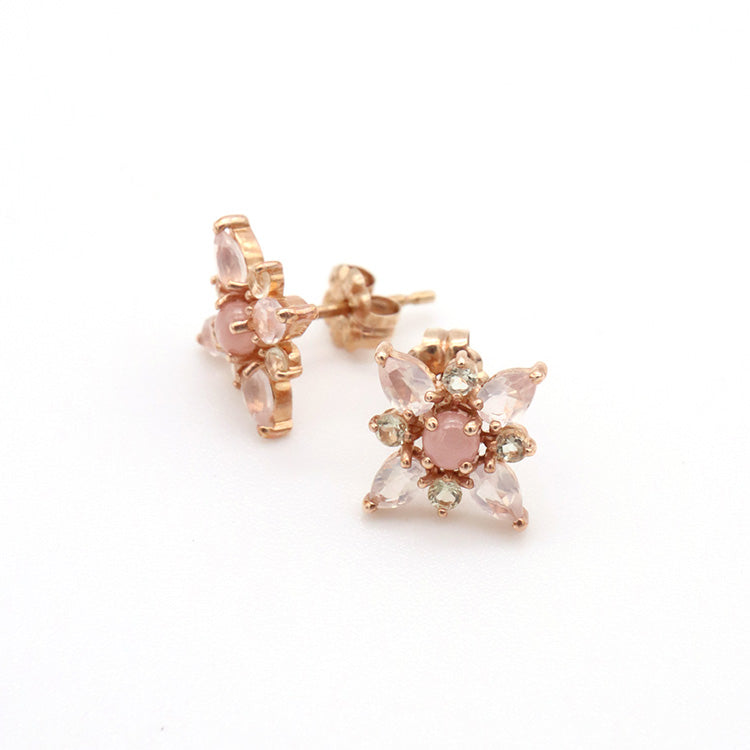 フラワーピアス