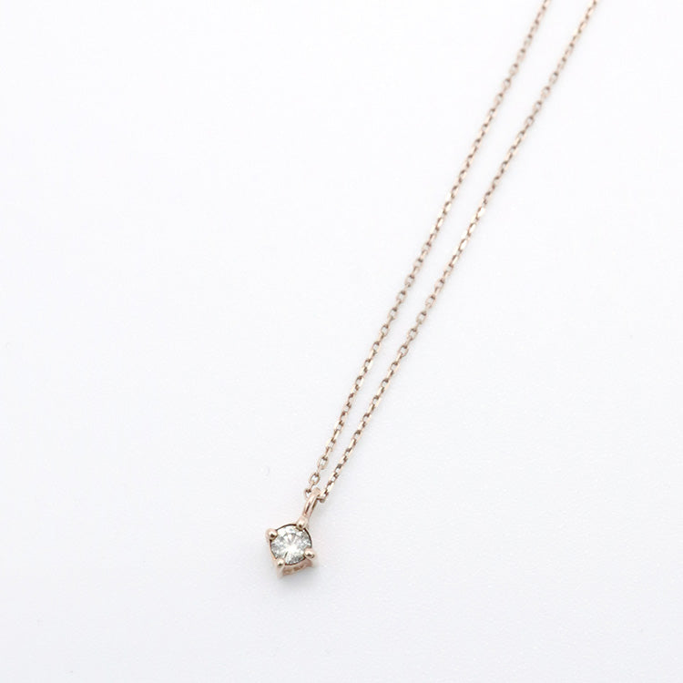 ダイヤネックレス K10