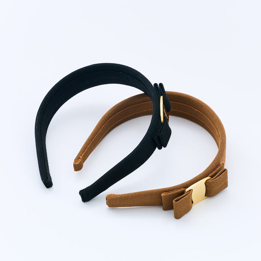 カチューシャ キャメル