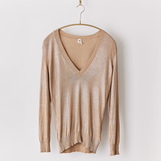 Vネックセーター