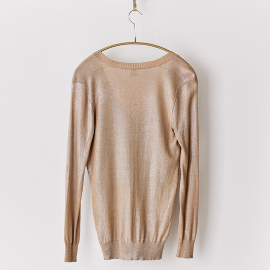 Vネックセーター