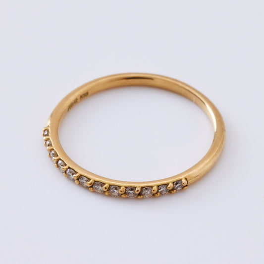 ダイヤリング K18