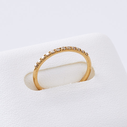 ダイヤリング K18