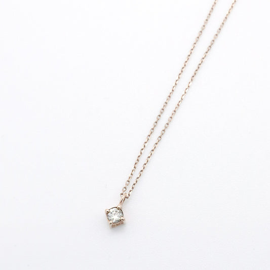 ダイヤネックレス K10