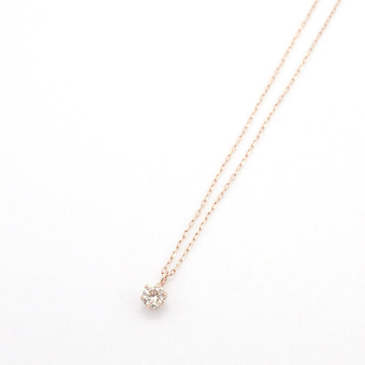 ダイヤネックレス K10